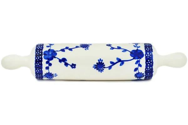 13" Rolling Pin - Delicate Poppy