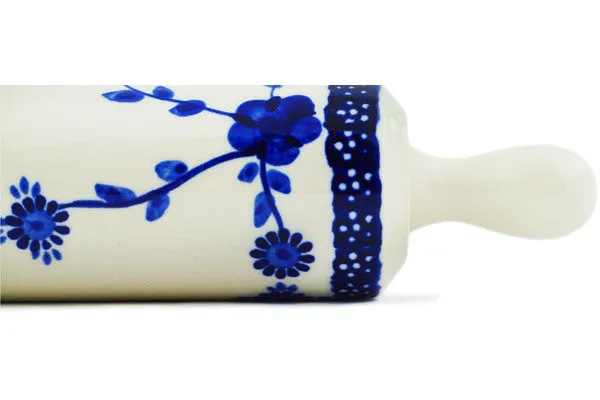 13" Rolling Pin - Delicate Poppy