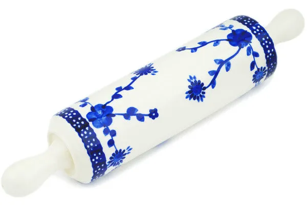 13" Rolling Pin - Delicate Poppy