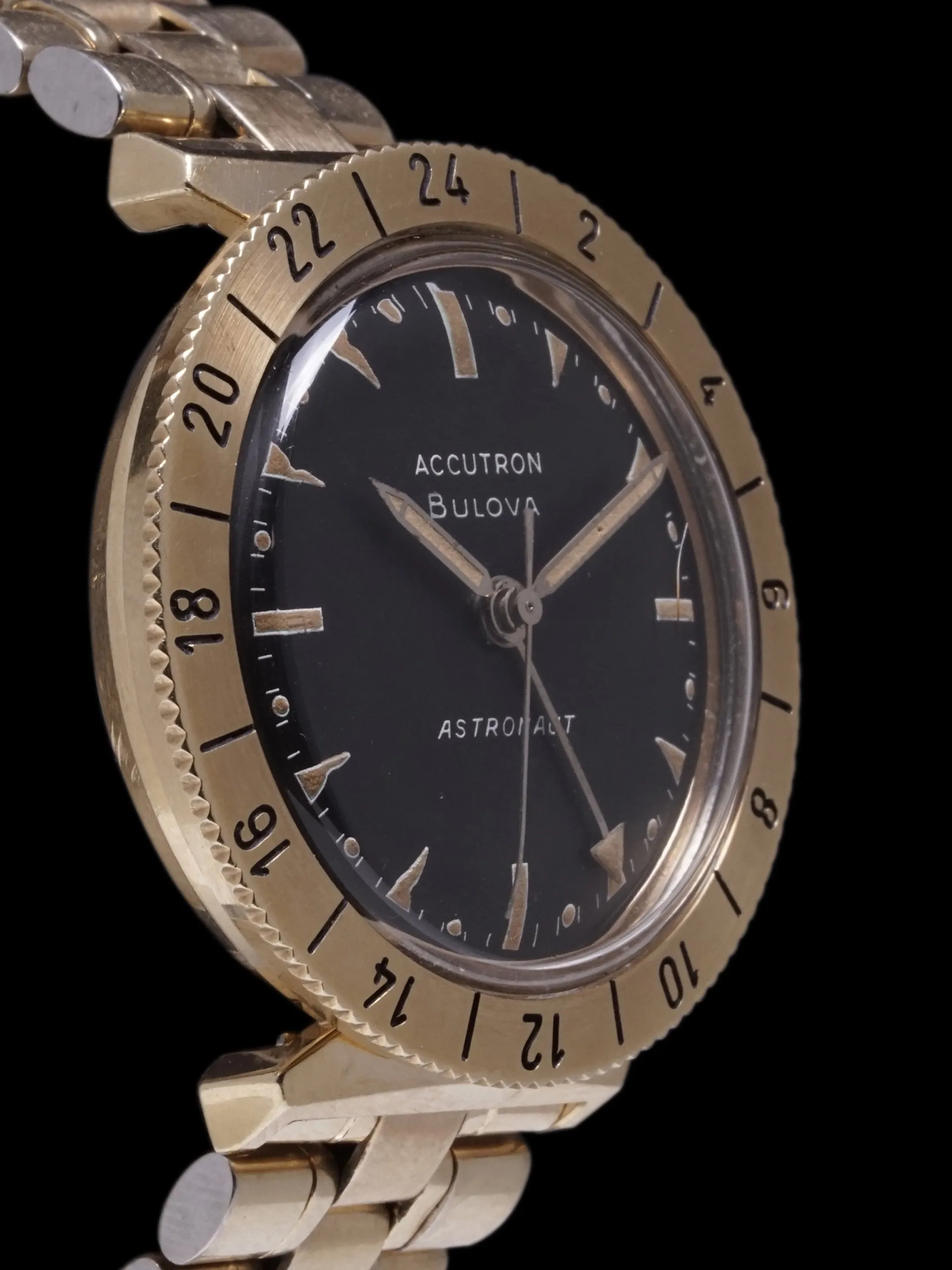 1965 Gold Bulova Accutron Astronaut GMT