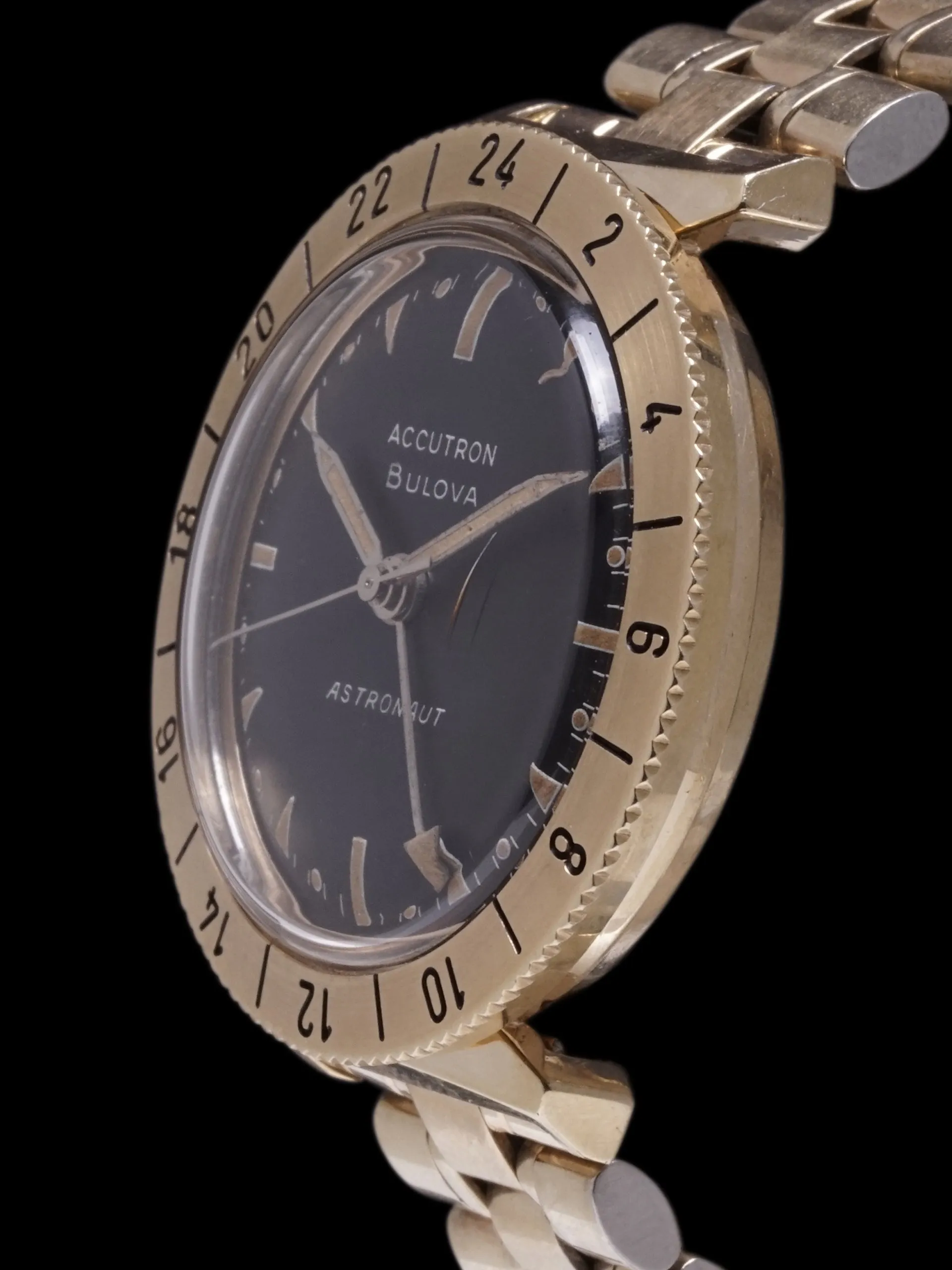 1965 Gold Bulova Accutron Astronaut GMT
