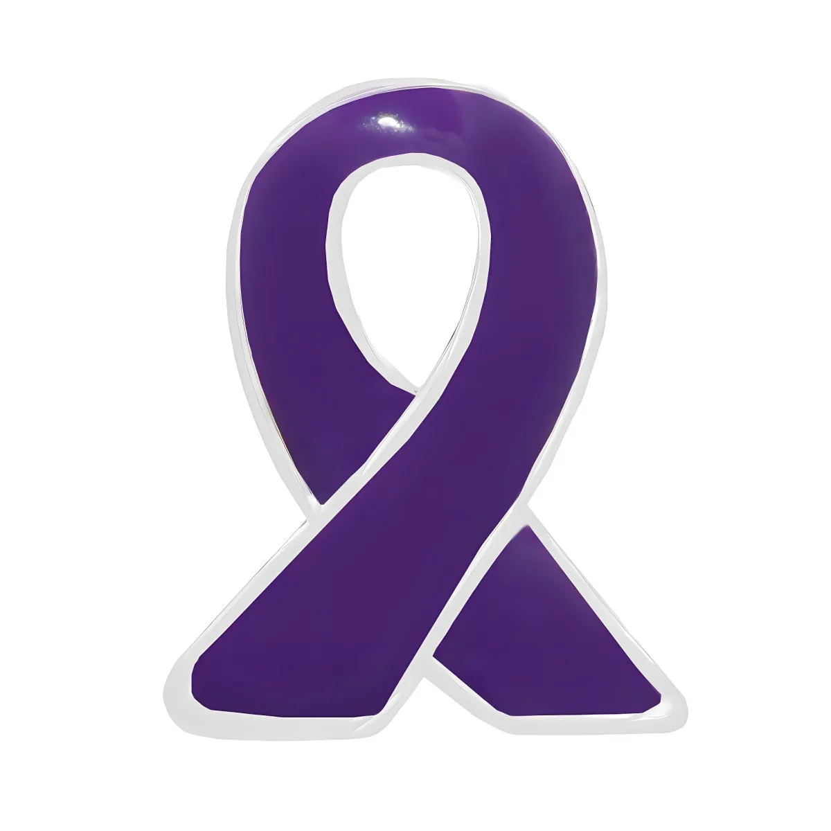 Alzheimer's Ribbon Lapel Pins