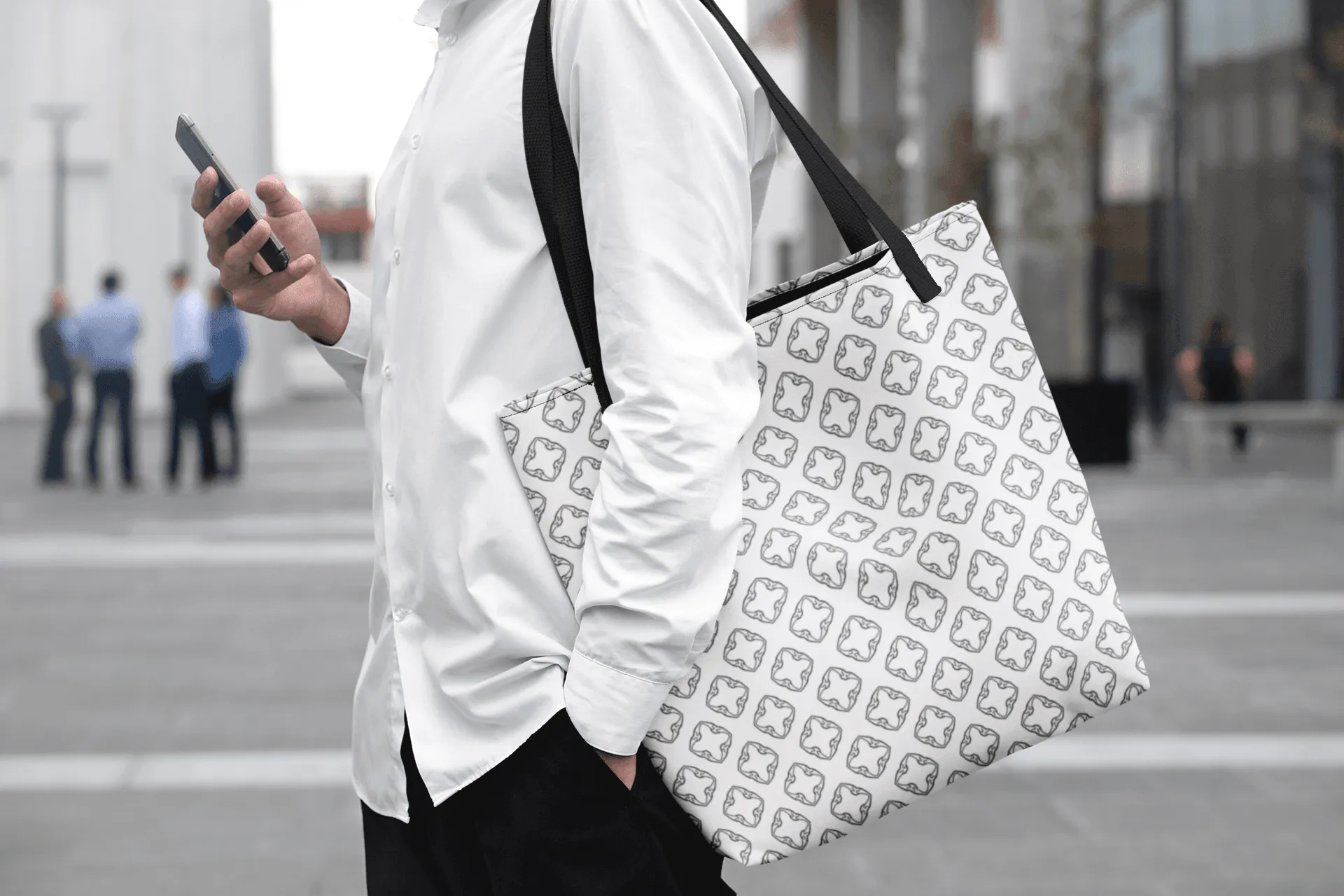 Anderson Patterned Tote Shopper Bag