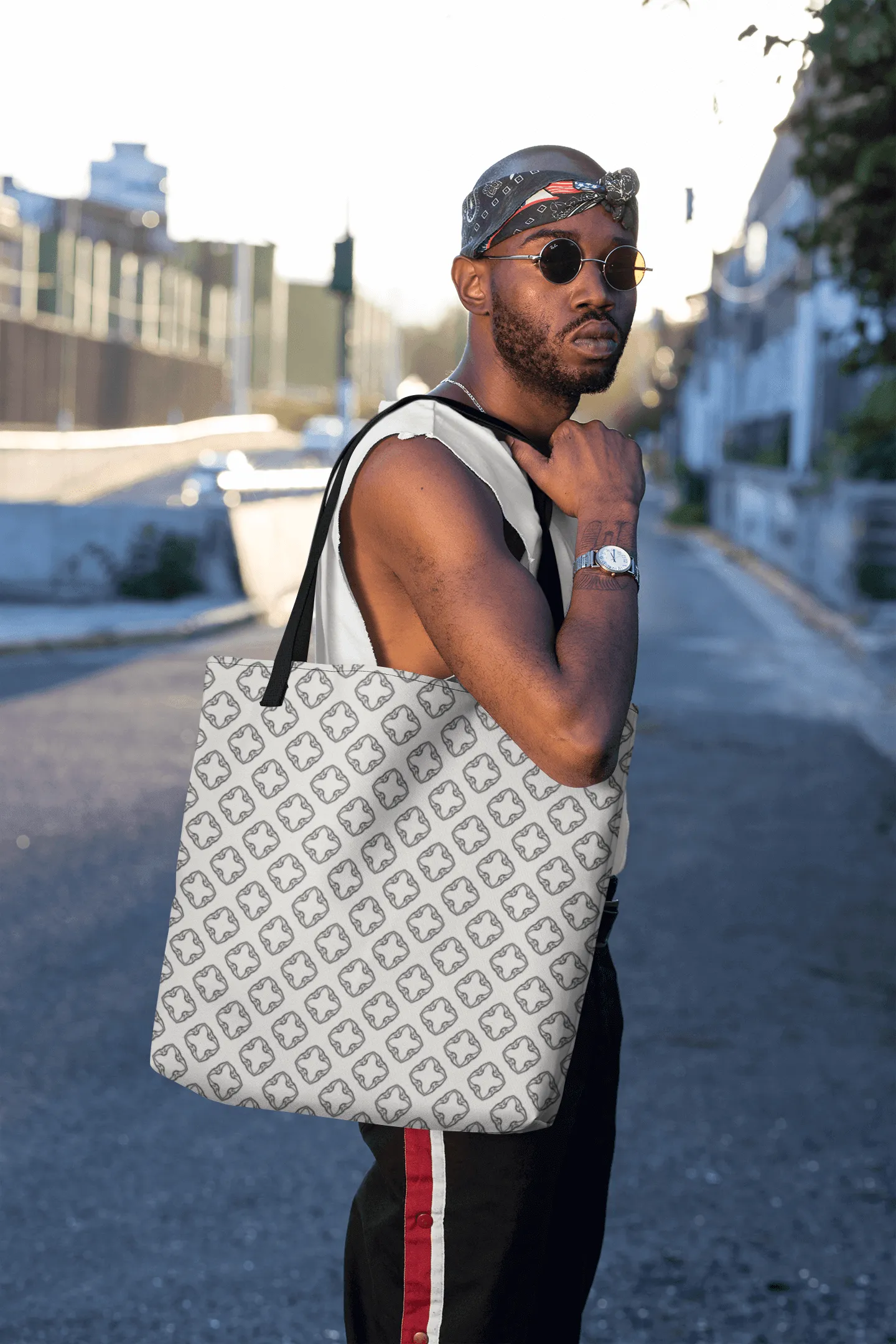 Anderson Patterned Tote Shopper Bag