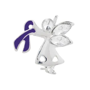 Angel By My Side Colitis Ribbon Pins
