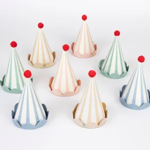 Animal Friends Party Hats (x 8)