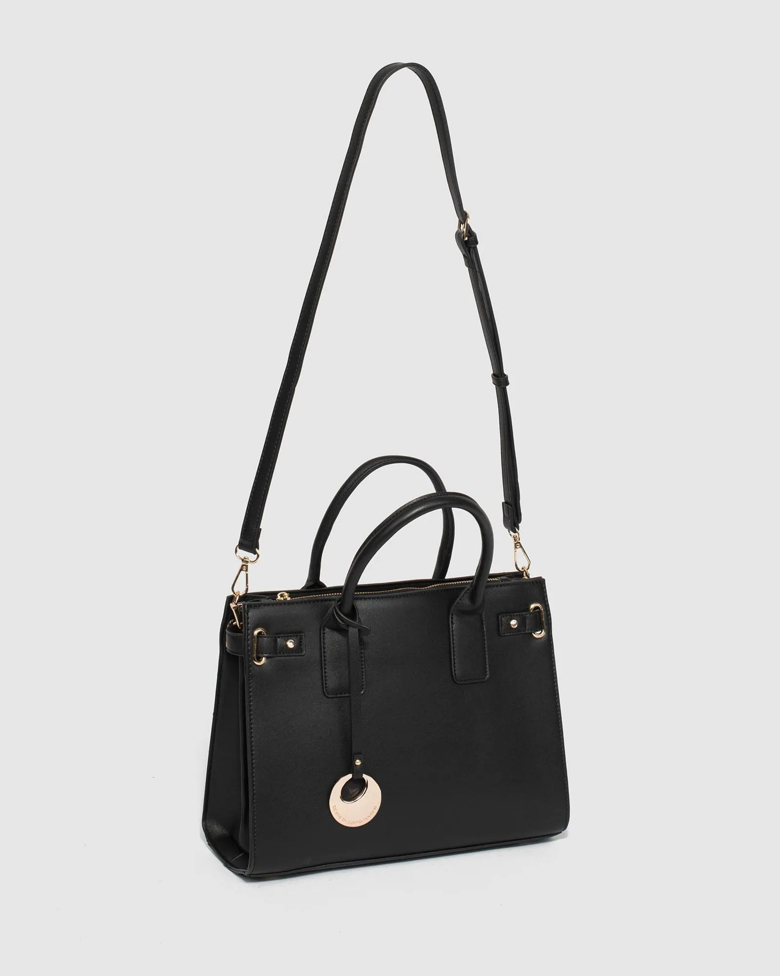 Black Athena Disc Tote Bag