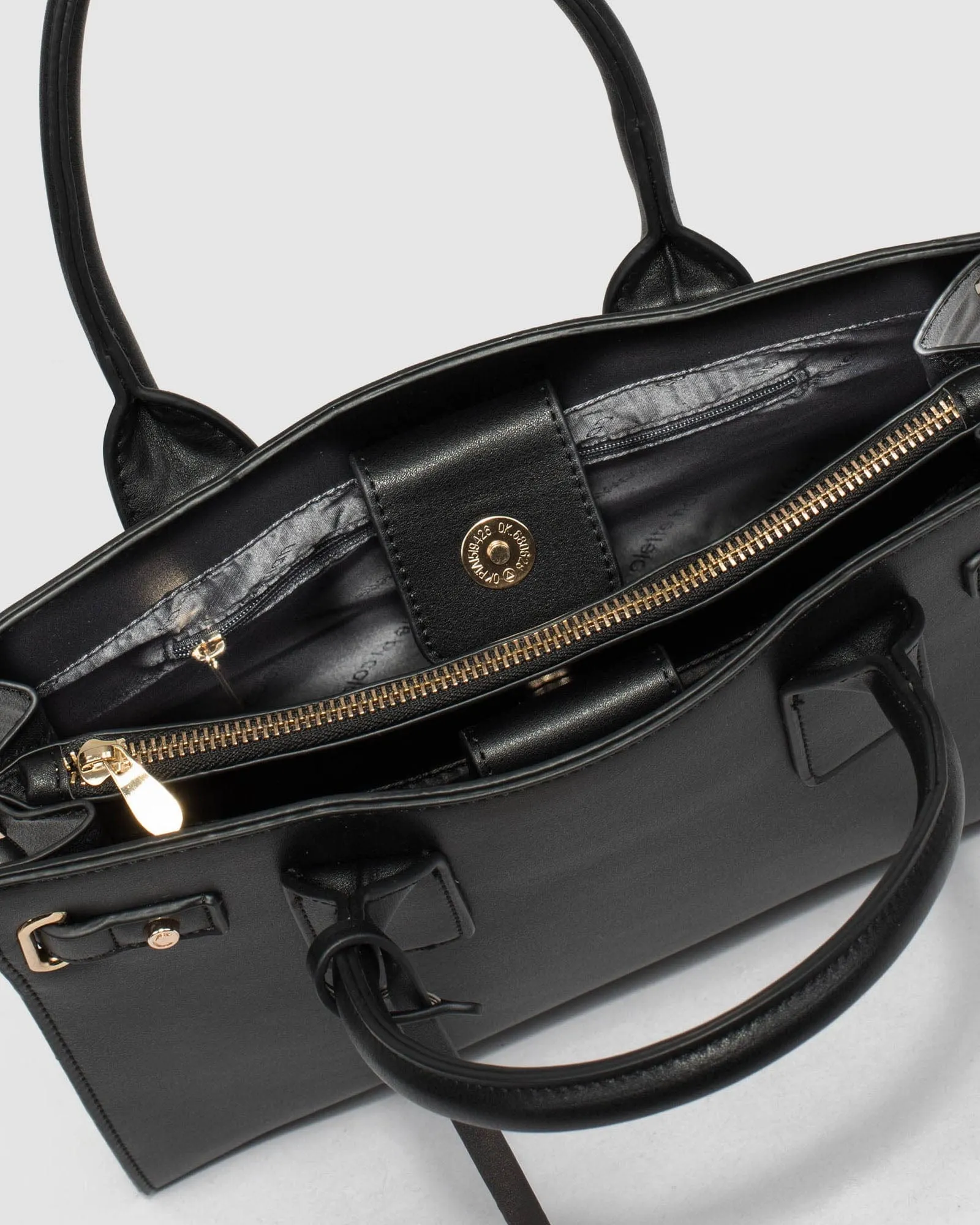 Black Athena Disc Tote Bag