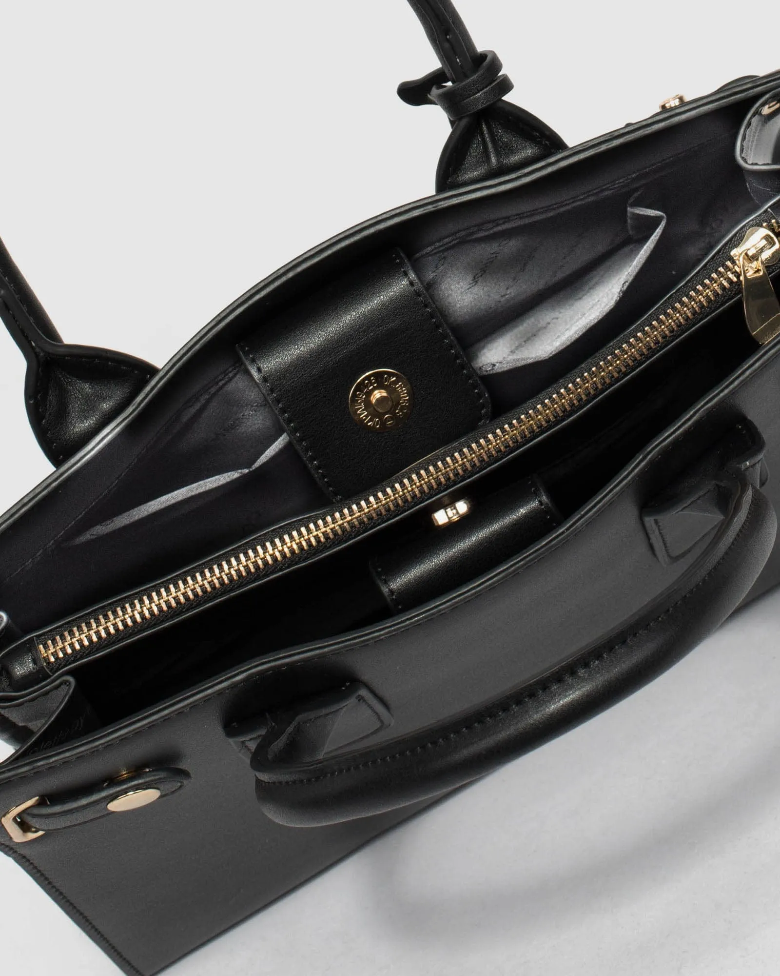 Black Athena Disc Tote Bag