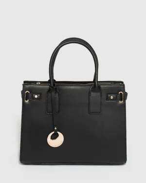 Black Athena Disc Tote Bag