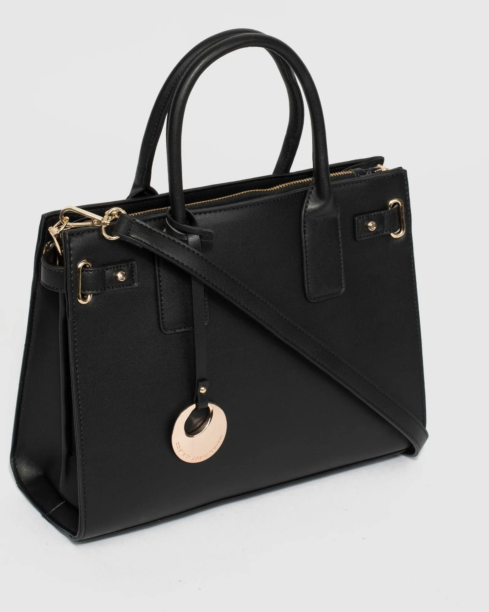 Black Athena Disc Tote Bag