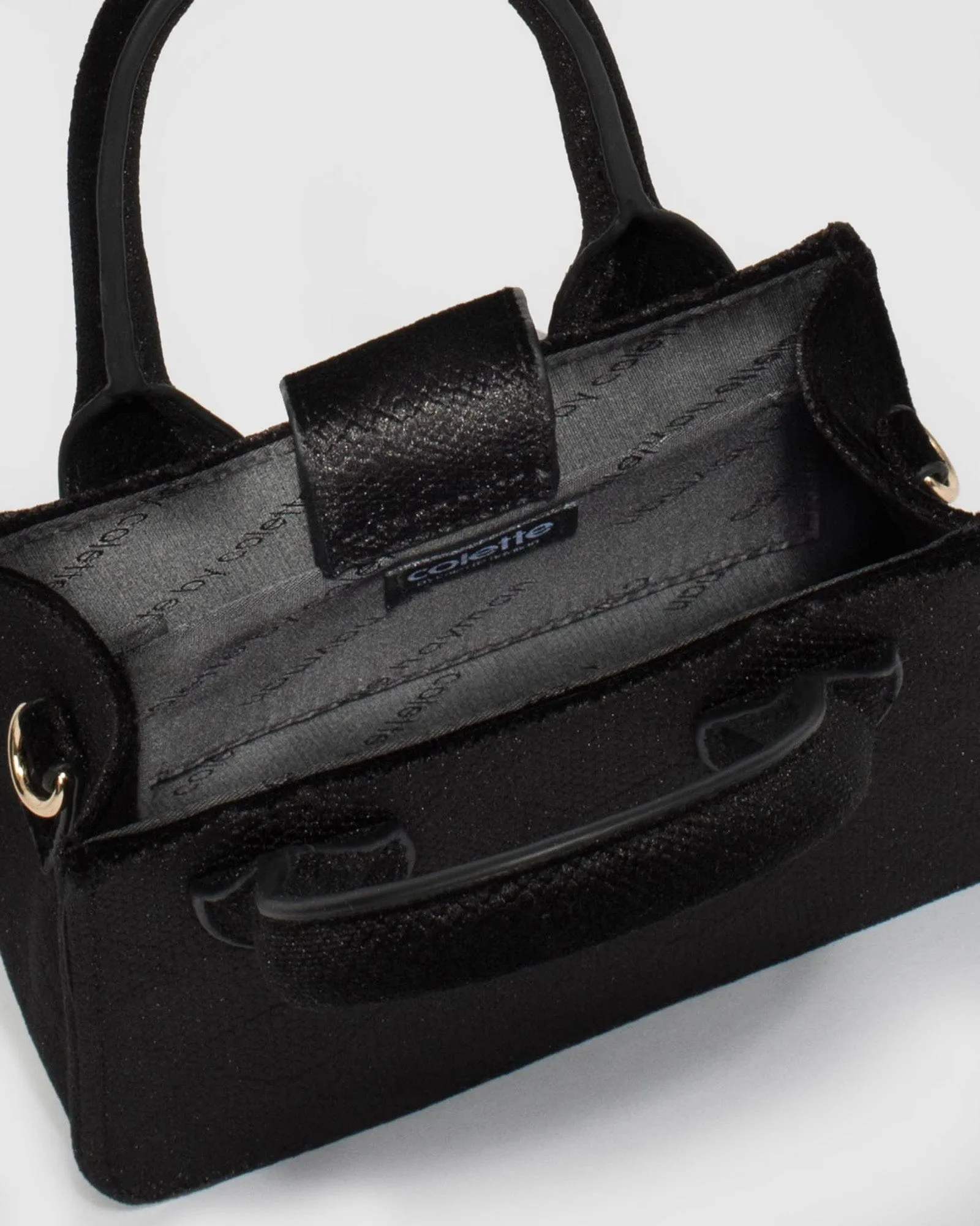 Black Sibel Mini Tote Bag