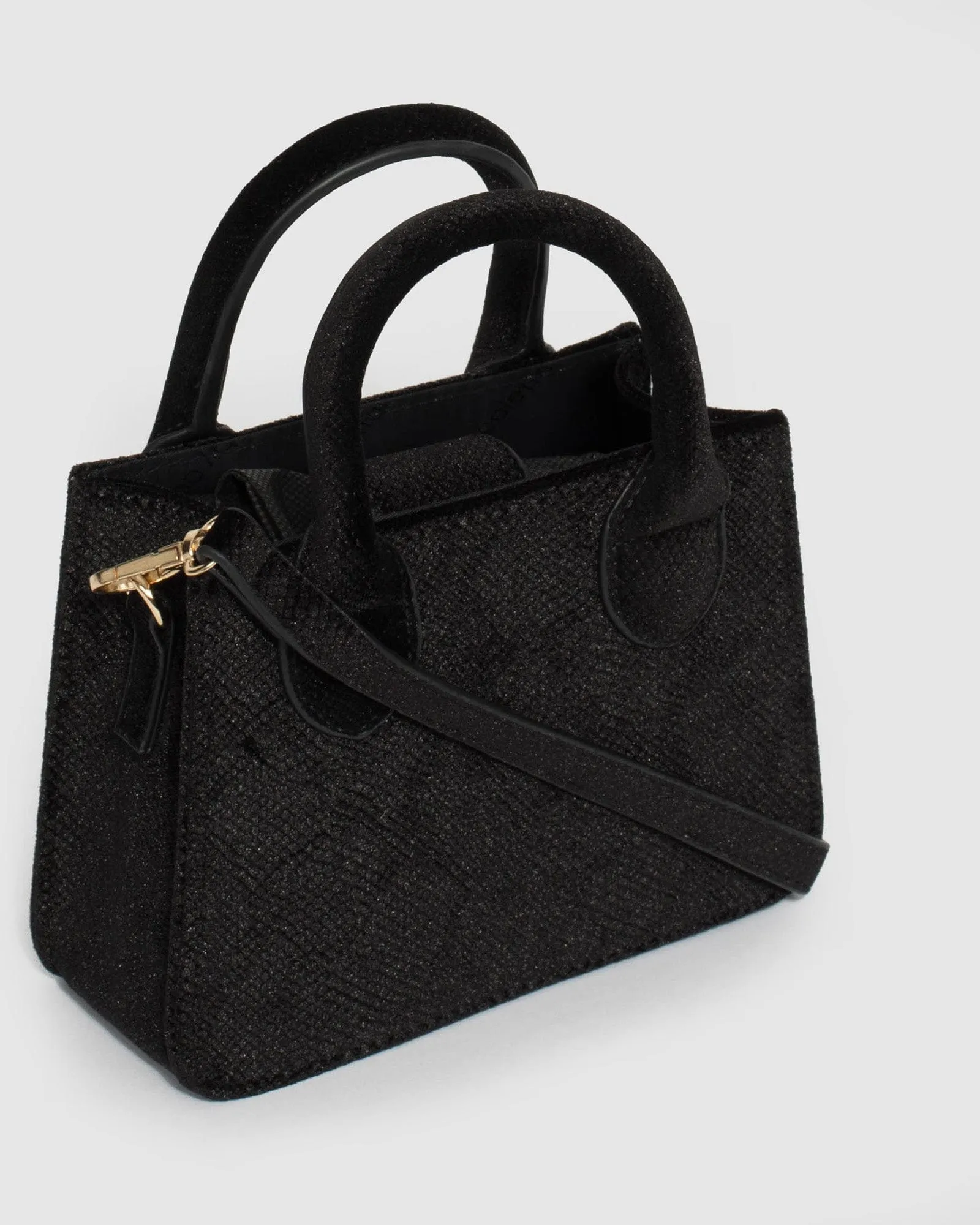 Black Sibel Mini Tote Bag