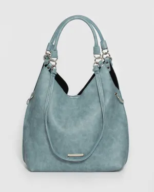 Blue Camila Slouch Bag