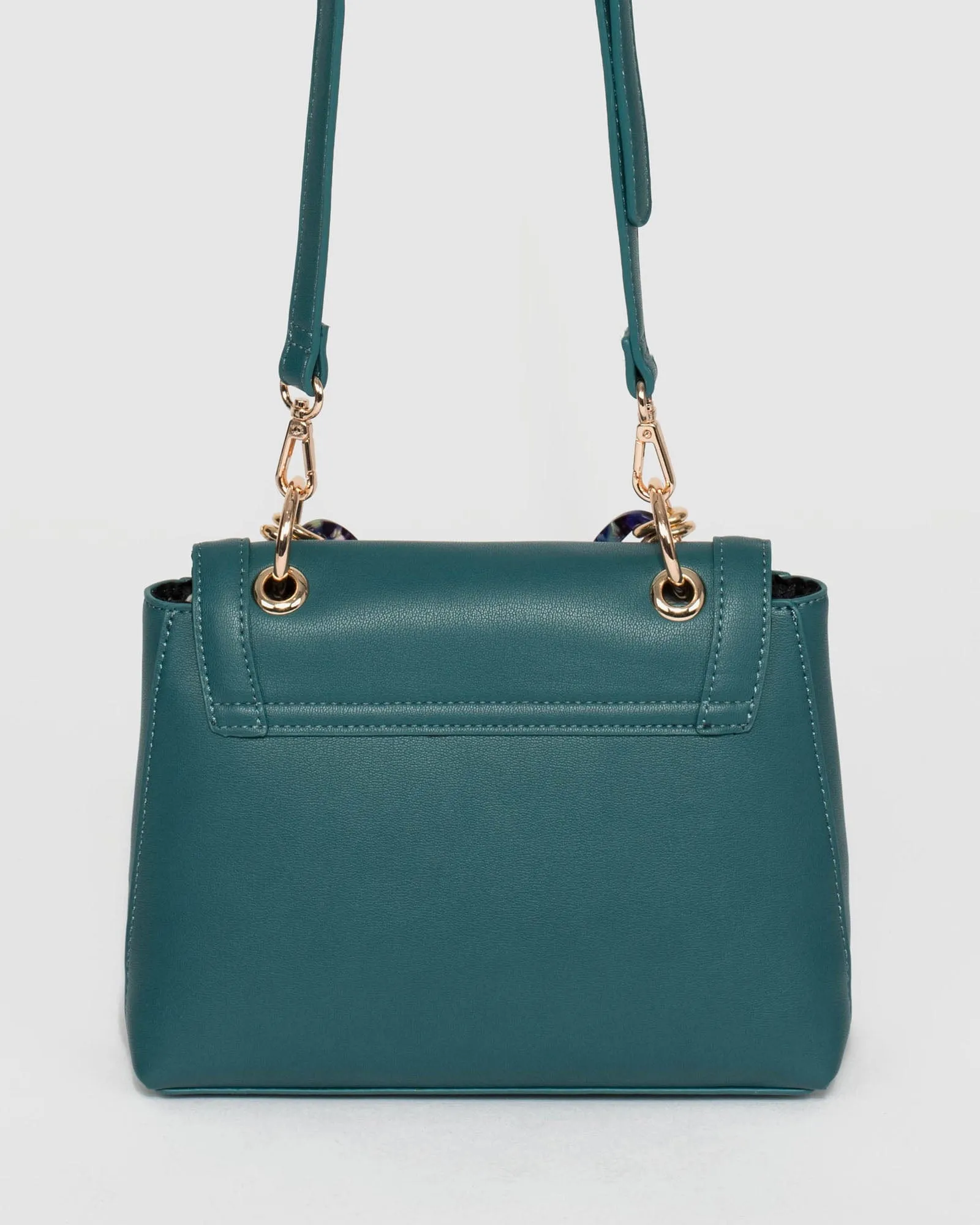 Blue Tracy Chain Mini Bag
