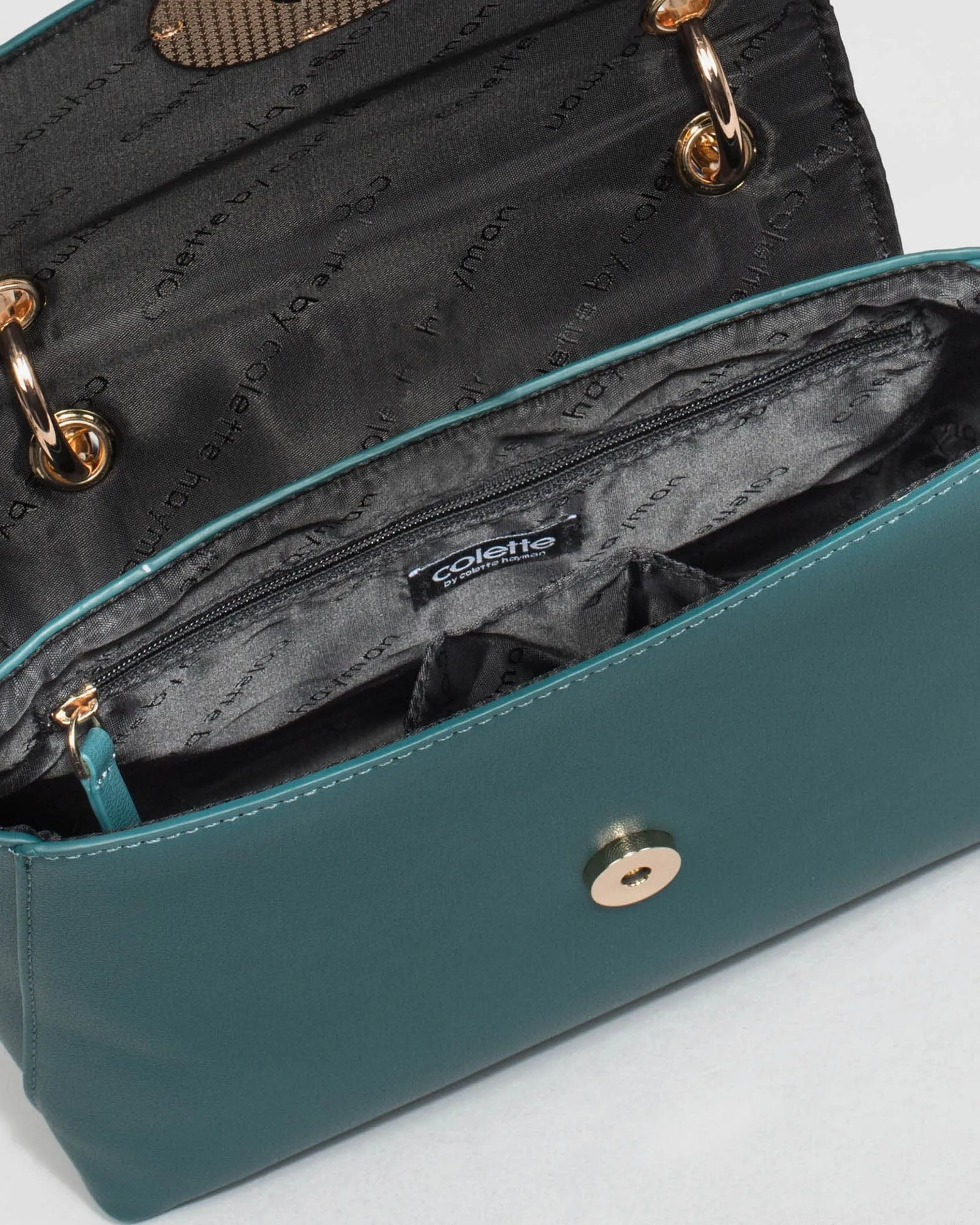 Blue Tracy Chain Mini Bag