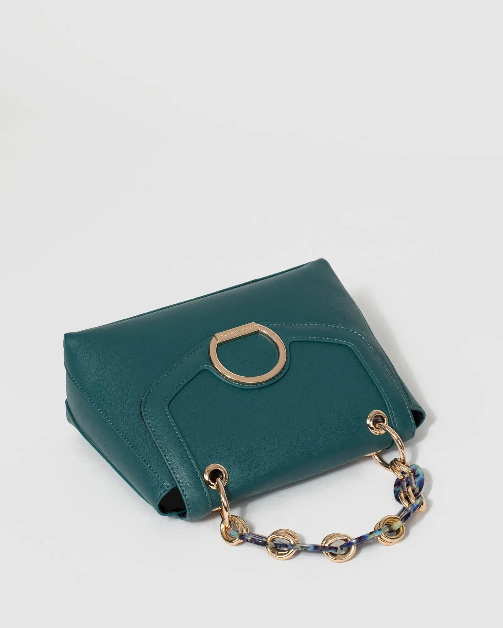 Blue Tracy Chain Mini Bag