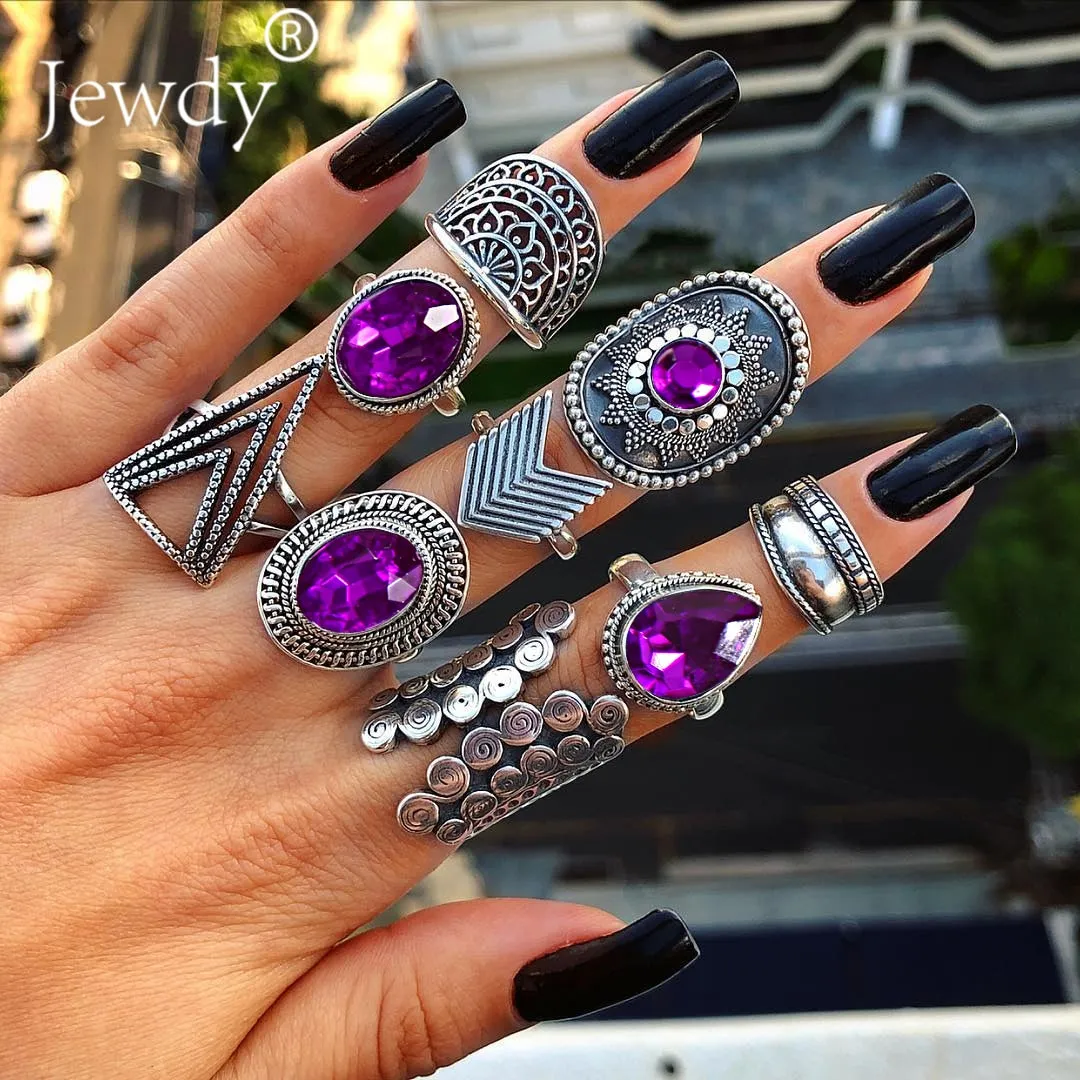 Bohemian Ring Set