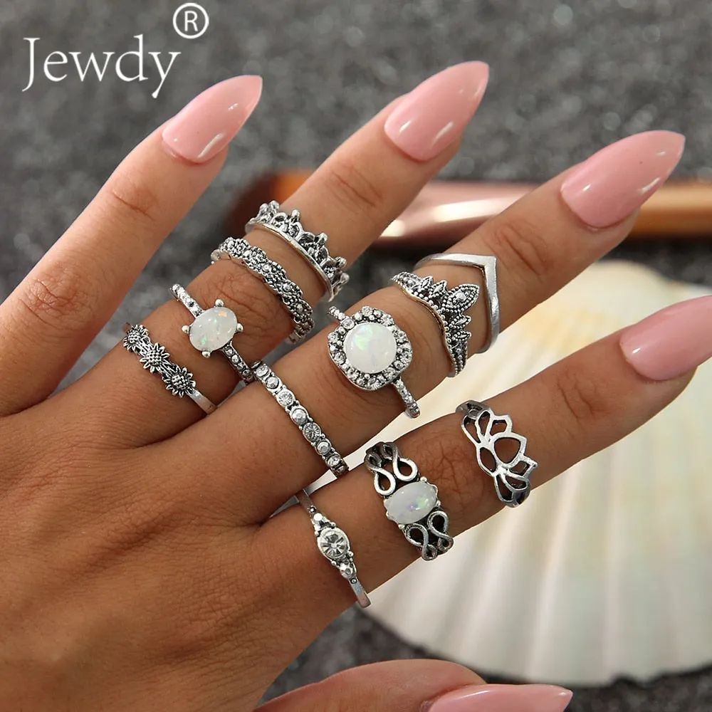 Bohemian Ring Set