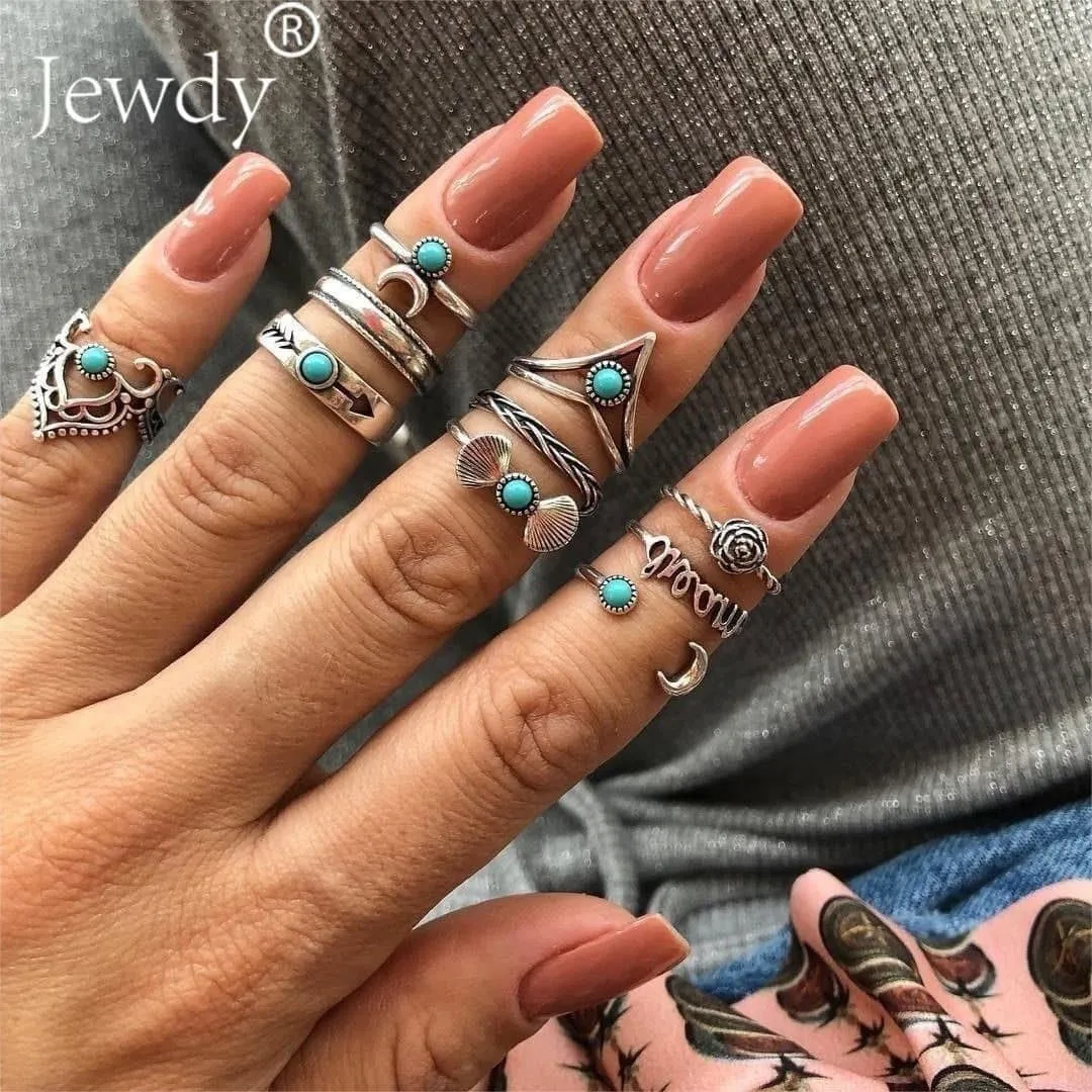 Bohemian Ring Set