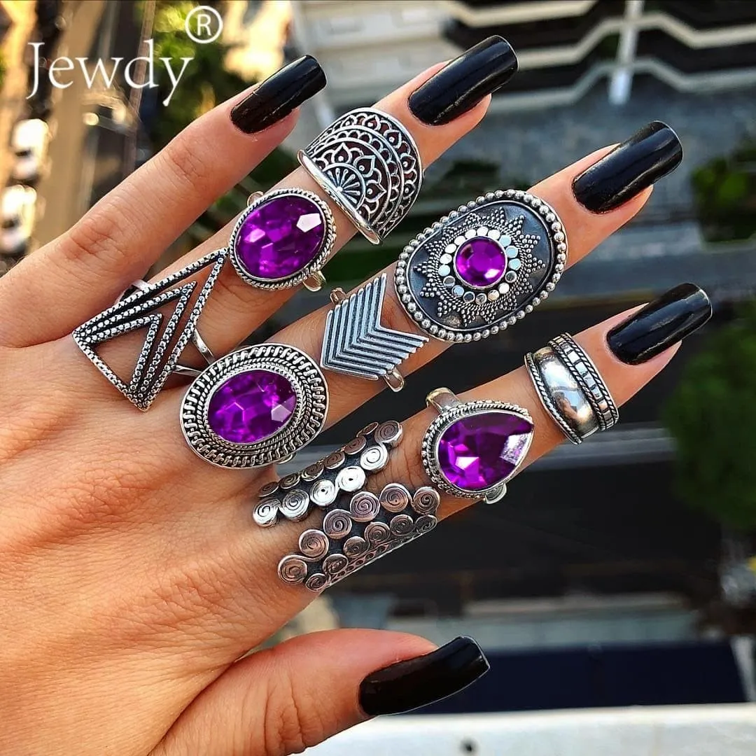 Bohemian Ring Set