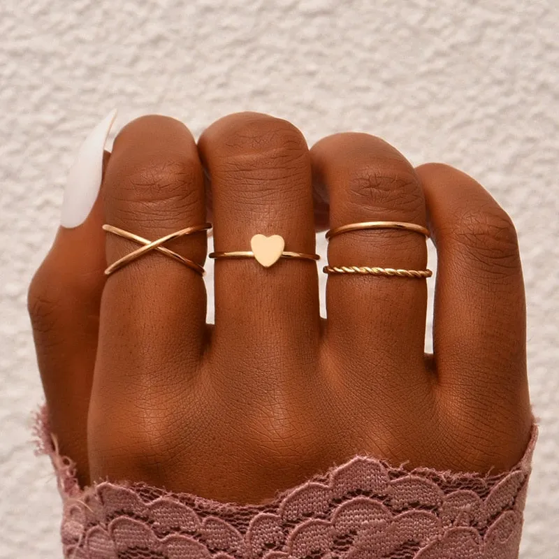 Bohemian Ring Set