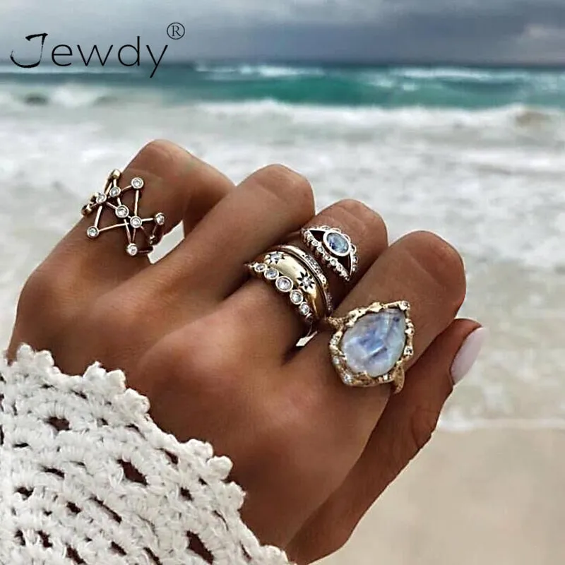 Bohemian Ring Set