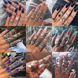 Bohemian Ring Set