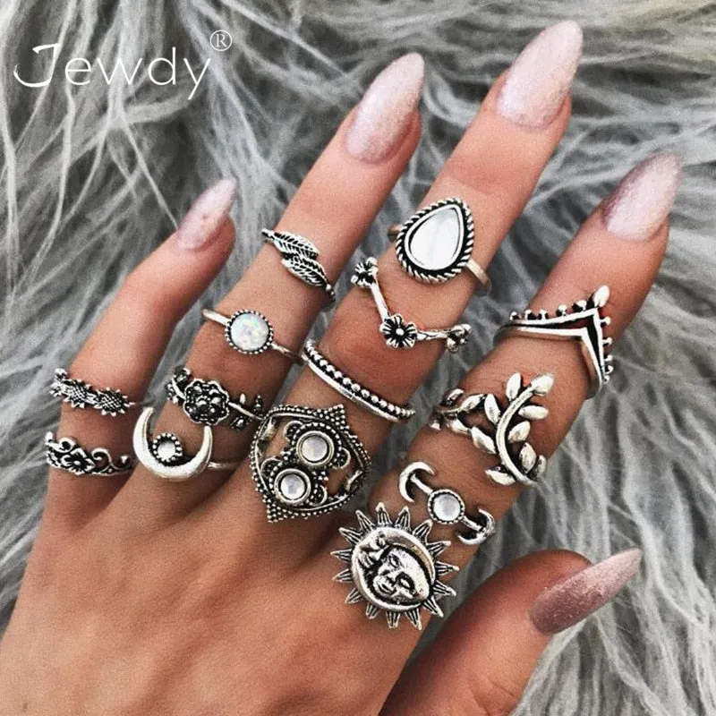 Bohemian Ring Set