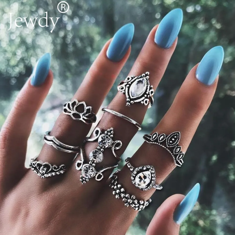 Bohemian Ring Set