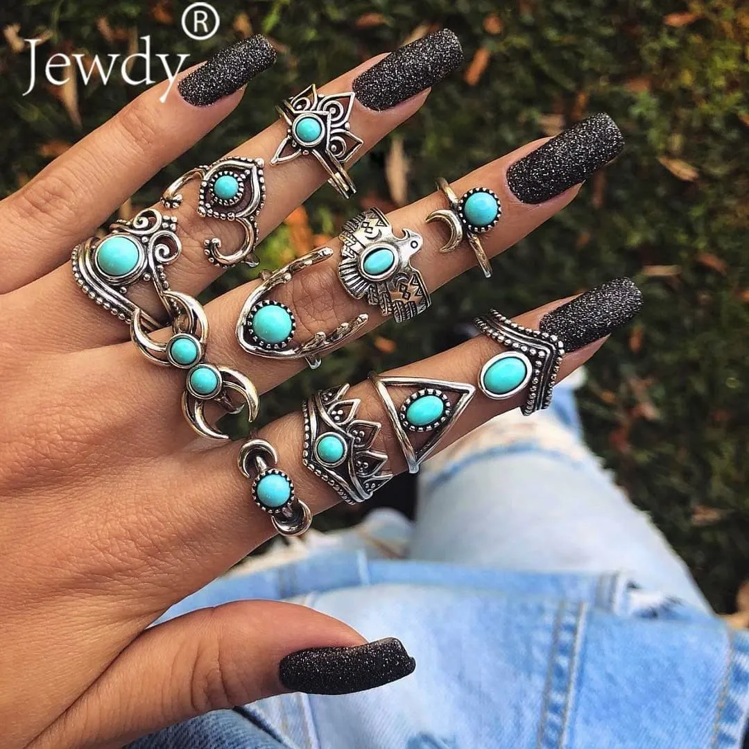 Bohemian Ring Set