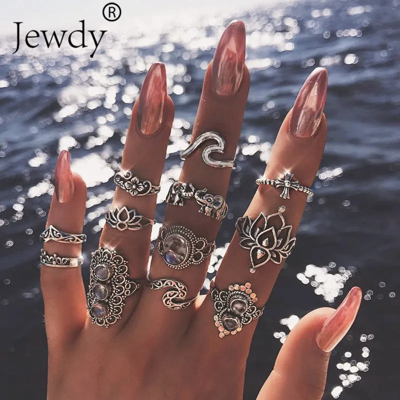 Bohemian Ring Set