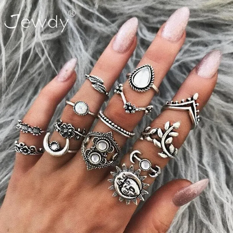 Bohemian Ring Set