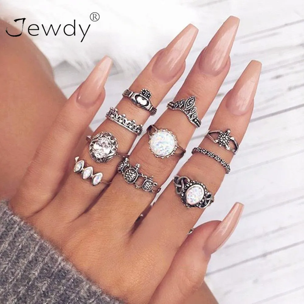 Bohemian Ring Set