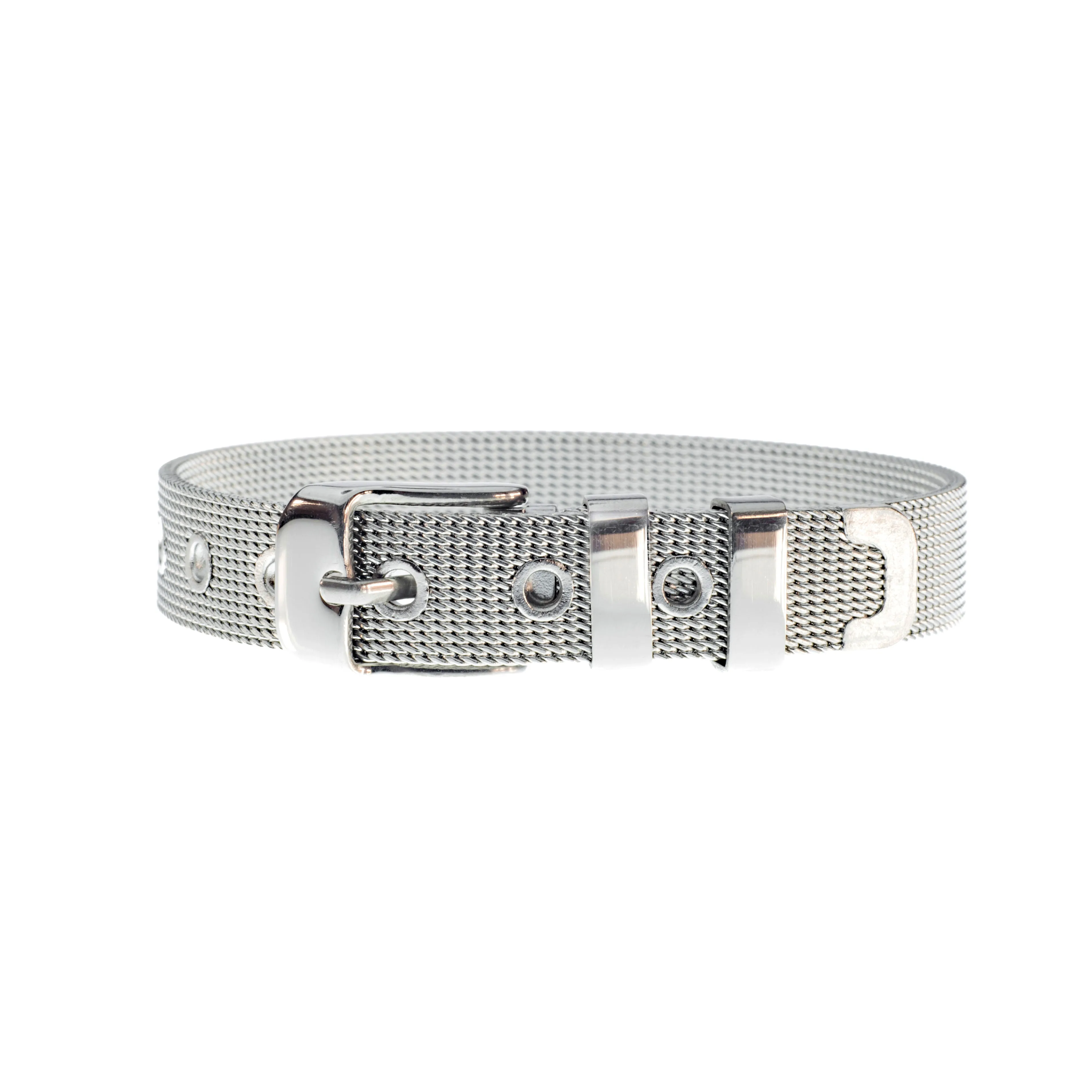 Buckle Up Silver Hashtag Charm