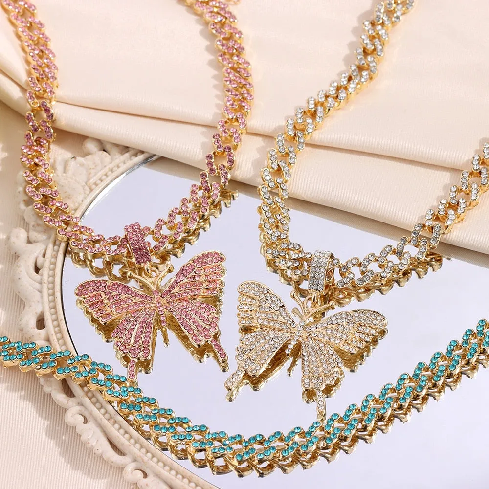 Butterfly Pendant Necklace