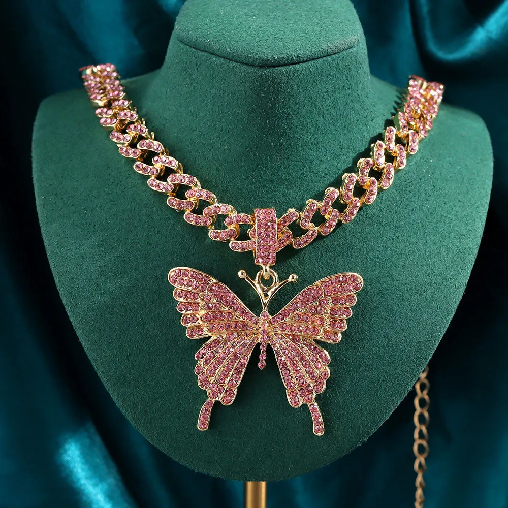 Butterfly Pendant Necklace