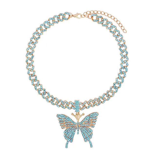 Butterfly Pendant Necklace