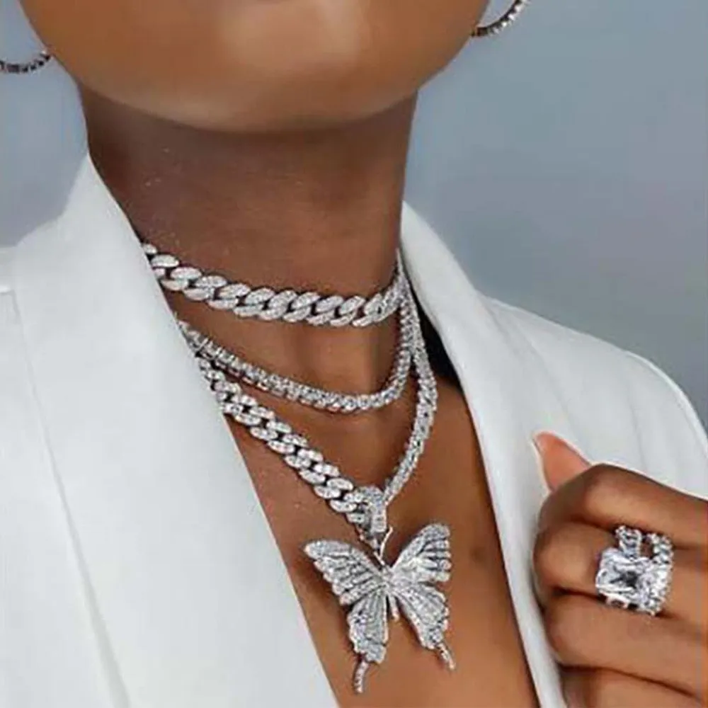 Butterfly Pendant Necklace