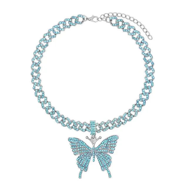 Butterfly Pendant Necklace