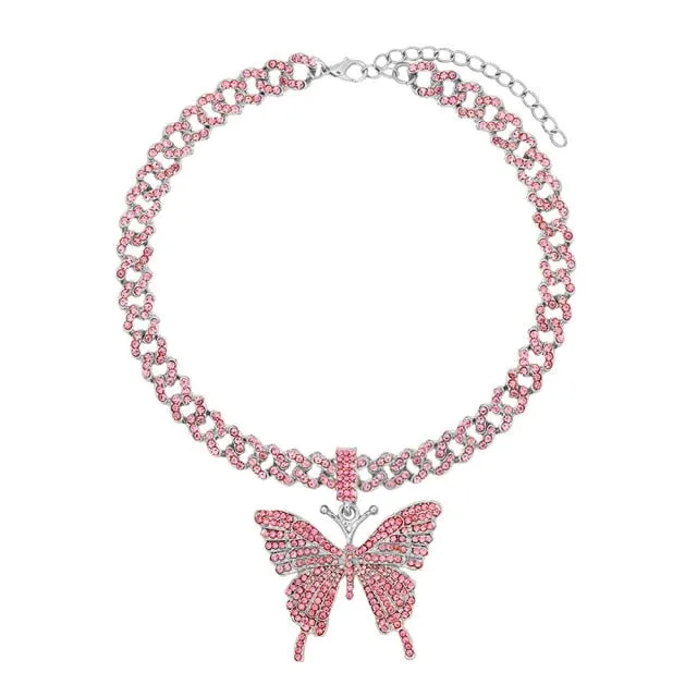 Butterfly Pendant Necklace
