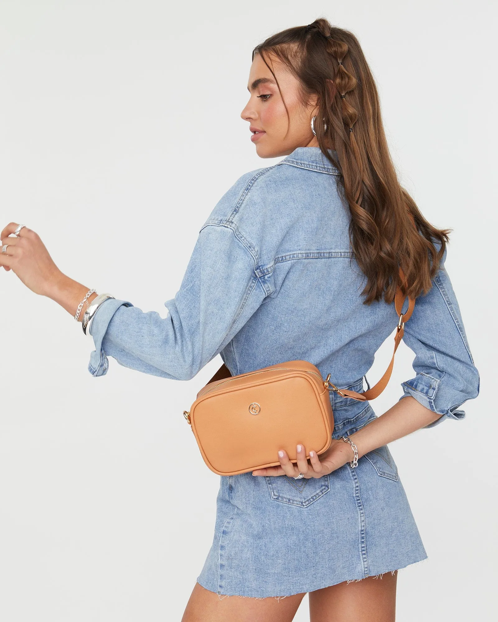 Caramel Hettie Crossbody Bag
