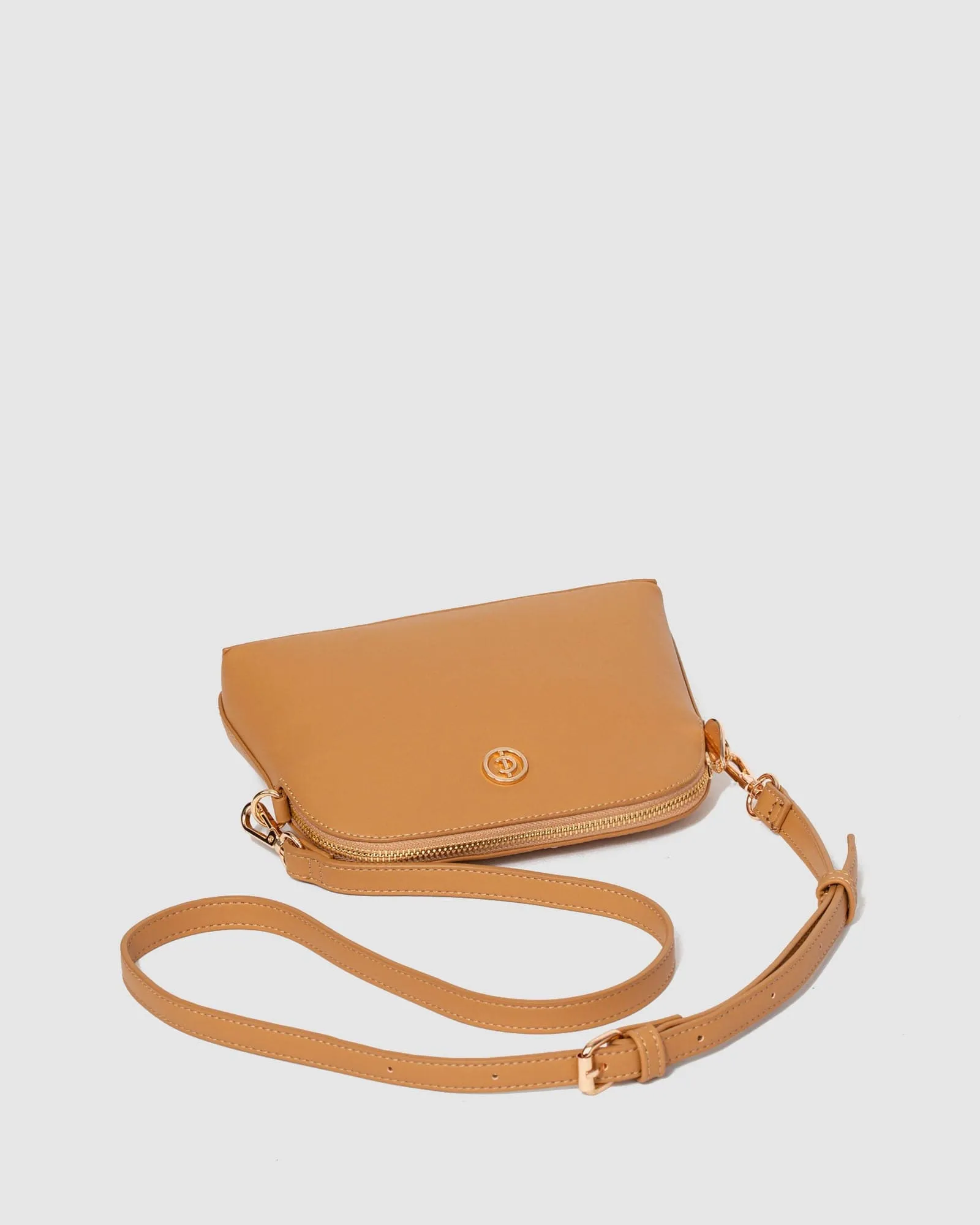 Caramel Jamari Crossbody Bag