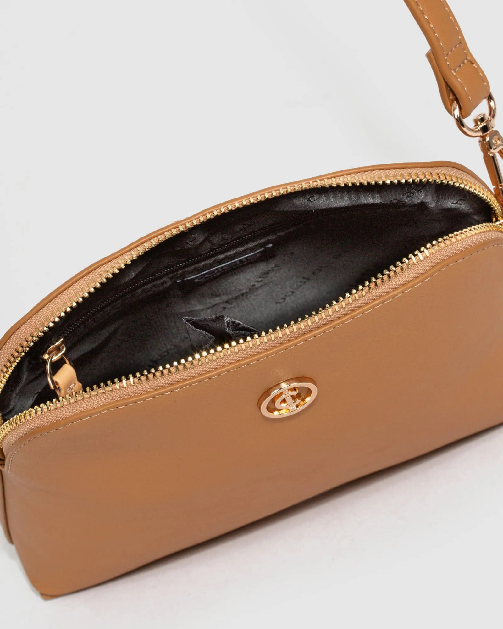 Caramel Jamari Crossbody Bag