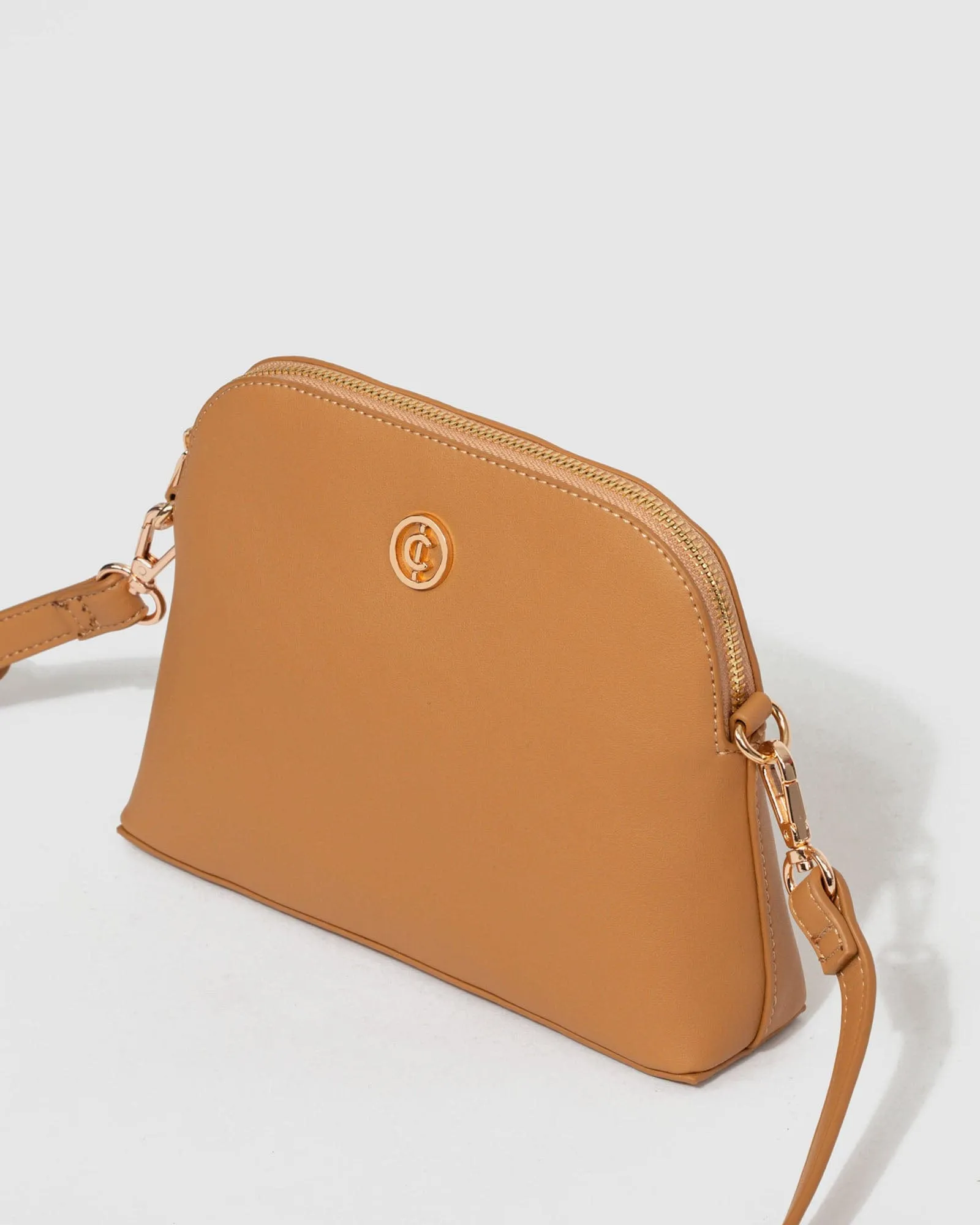Caramel Jamari Crossbody Bag