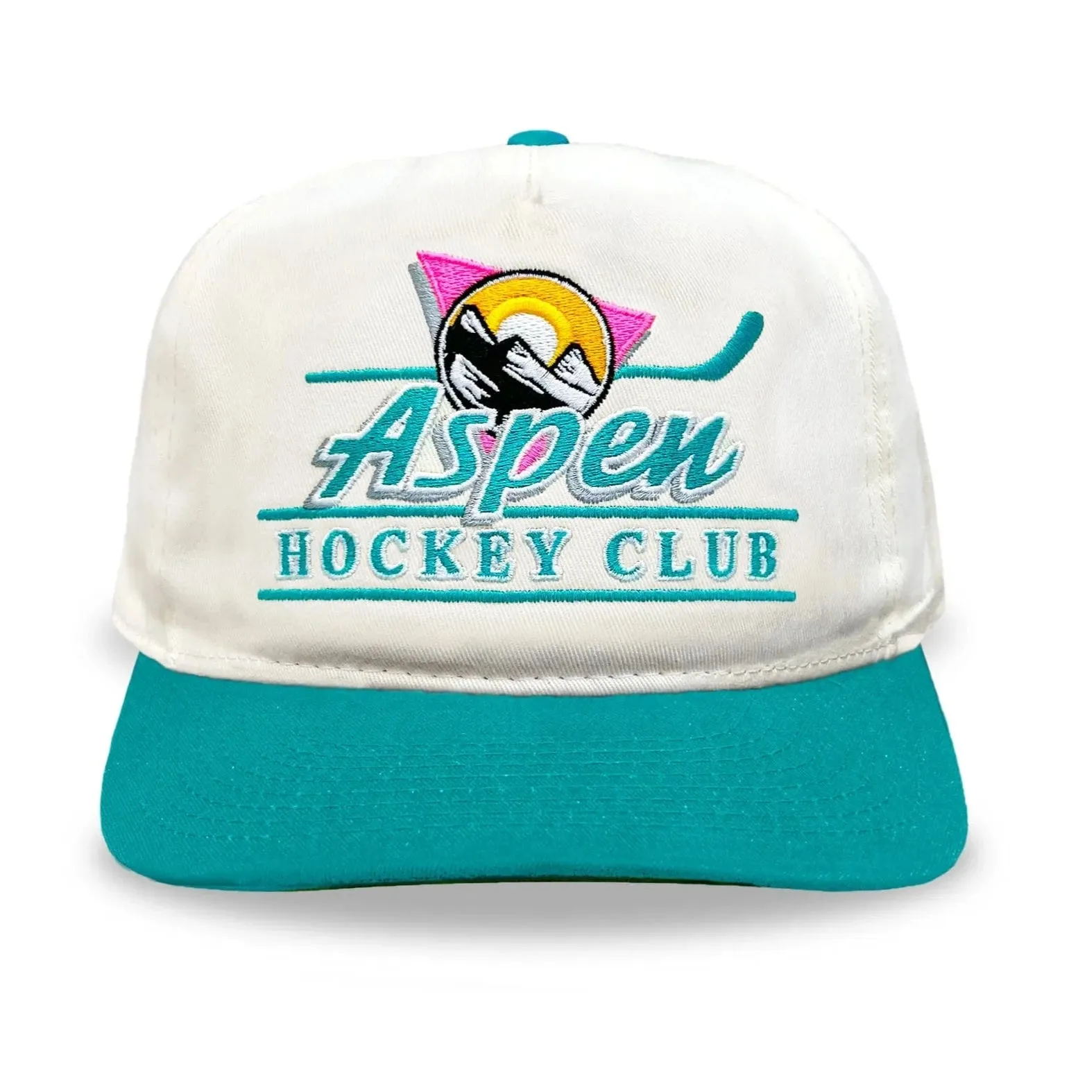 Celly Hockey Aspen Hockey Club Snapback Hat - Cream
