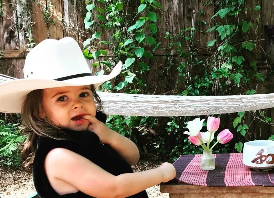 Children's Western Straw Hat