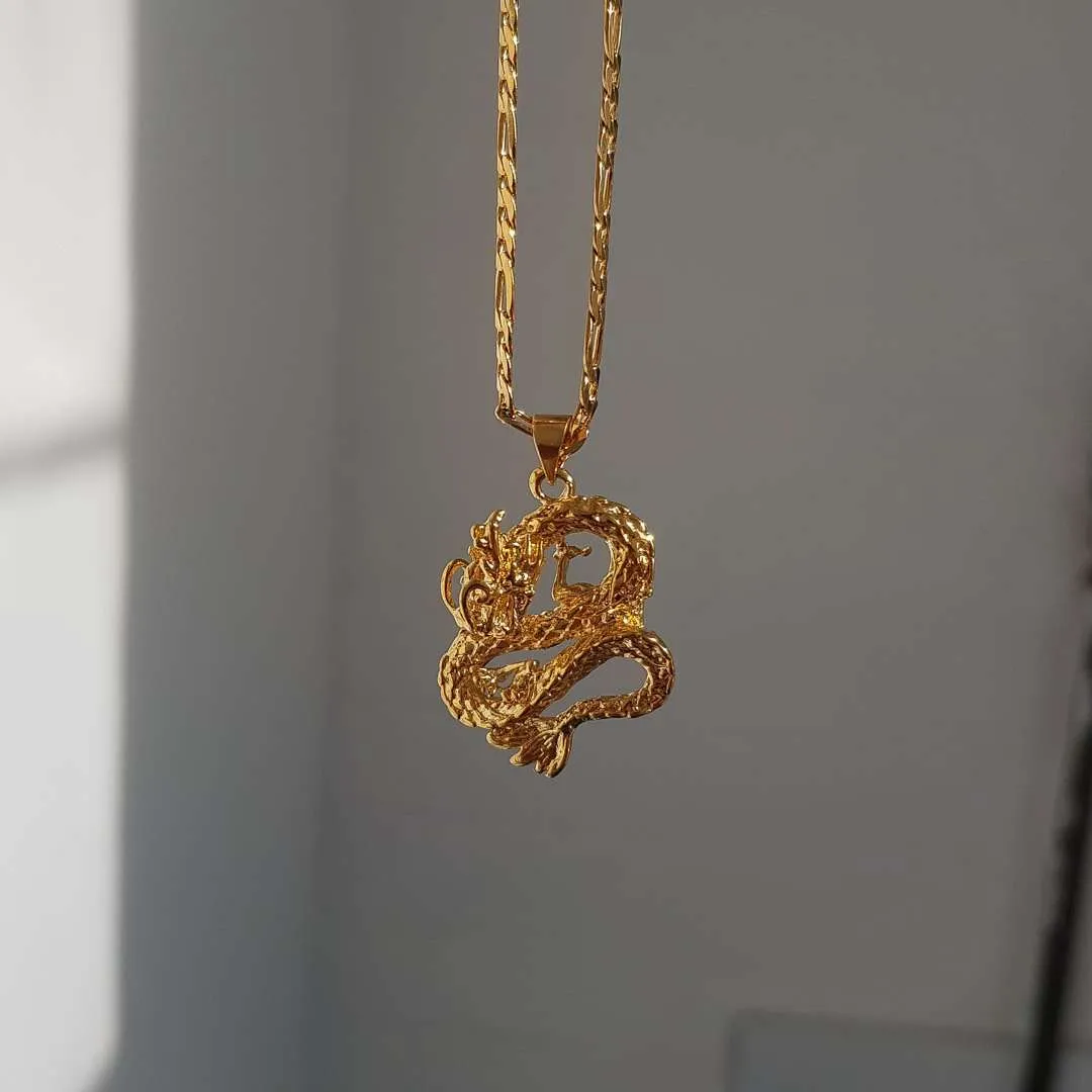 Chinese Dragon Necklace