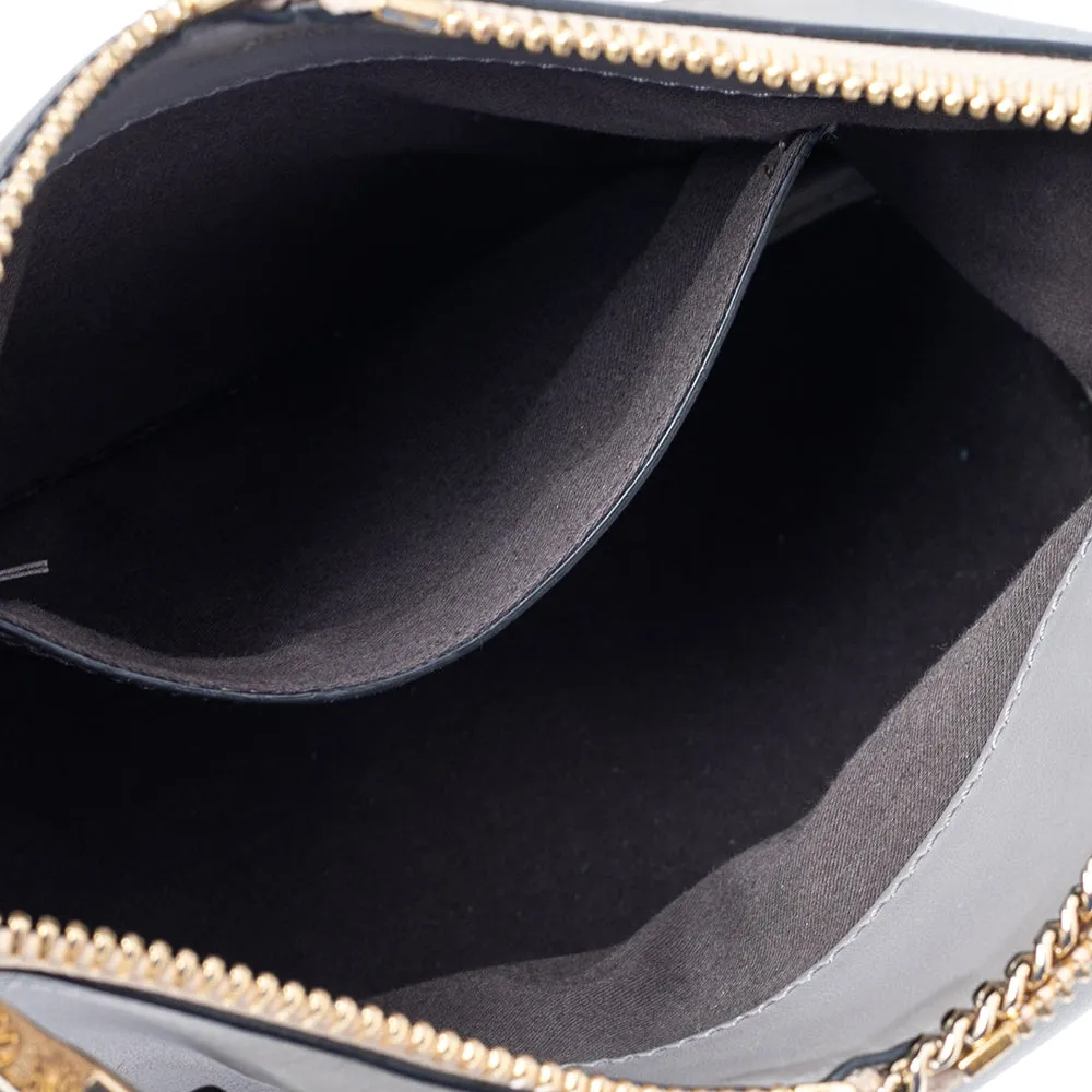 Chloe Grey/beige Leather Small Baylee Tote