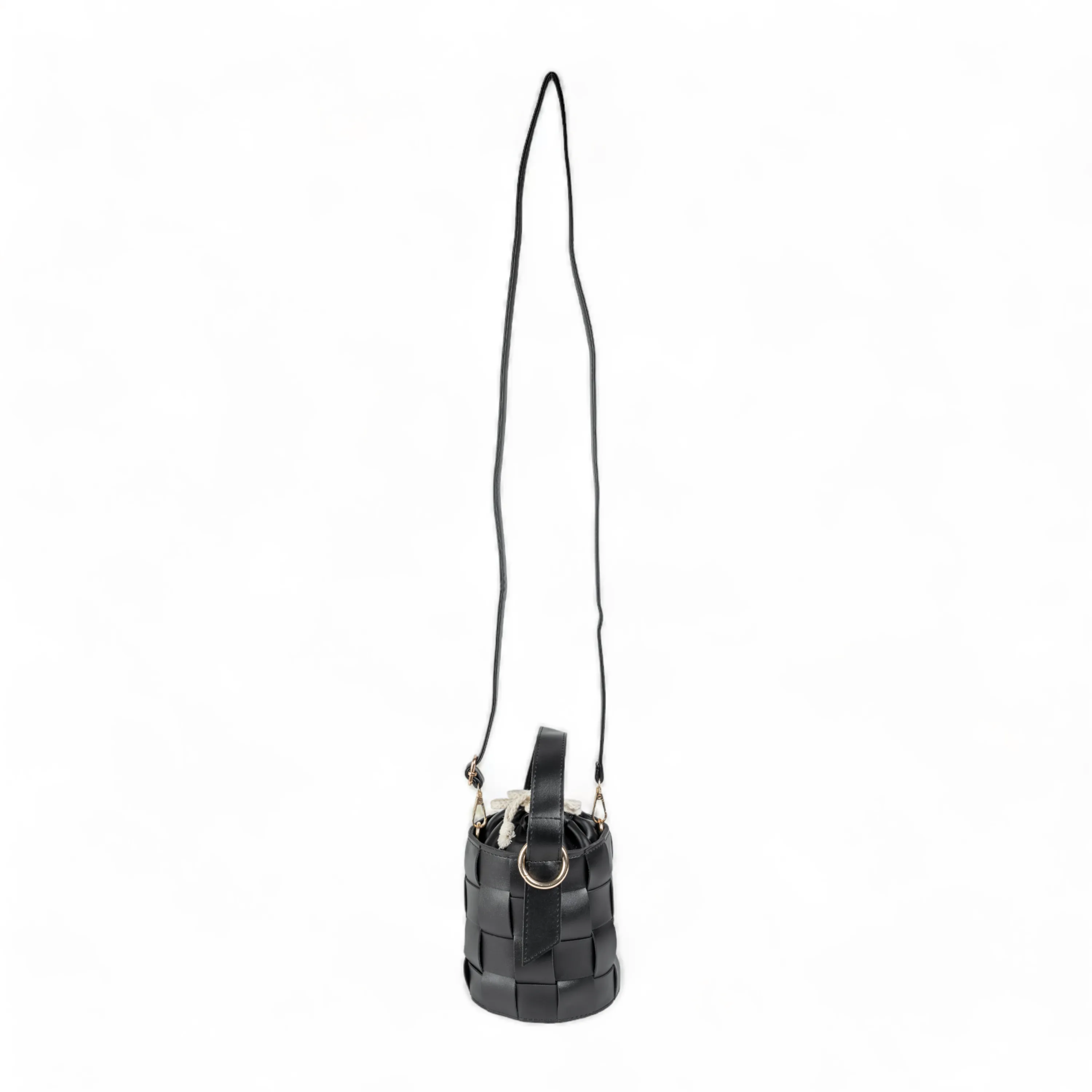 Chokore Textured Potli Handbag (Black)
